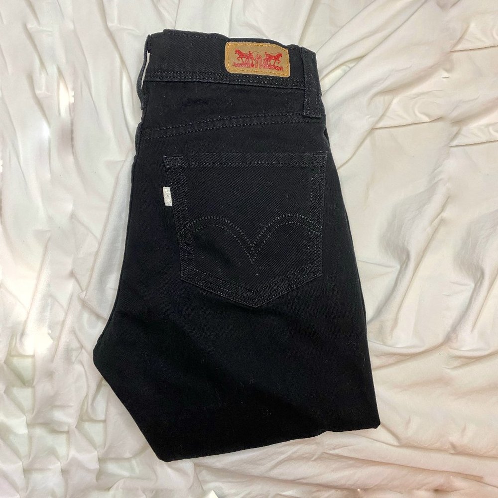 Levi's black Skinny jeans soft